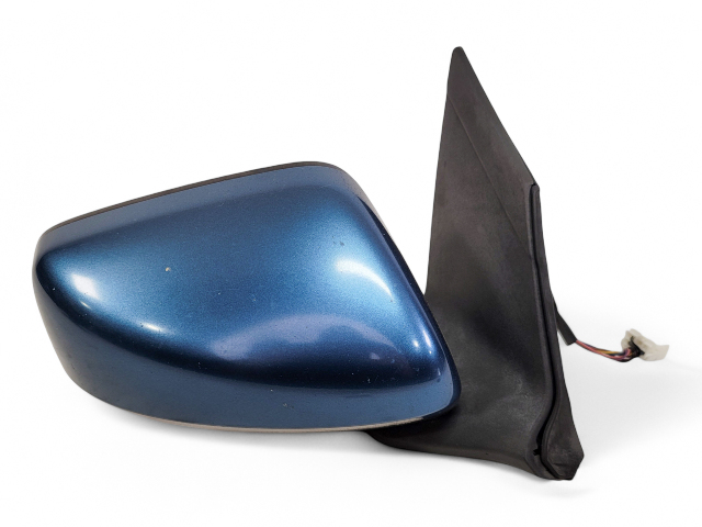 Honda CR-Z CRZ 11-12 Side View Mirror Right/Passenger Blue Pearl 76200-SZT-306ZA, E035, OEM, 2011, 2012