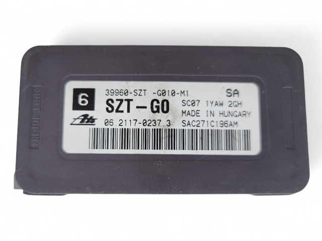 Honda CR-Z CRZ 11-15 Yaw Lateral Acceleration Rate Sensor 39960-SZT-G01, E035, OEM, 2011, 2012, 2013, 2014, 2015