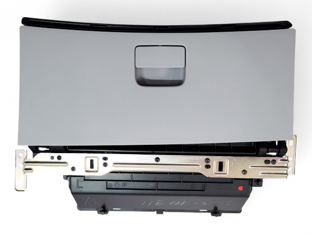 Honda CR-Z CRZ 11-12 Glove Box Storage Compartment Gray, 77500-SZT-A01ZA, E035, OEM, 2011-2012