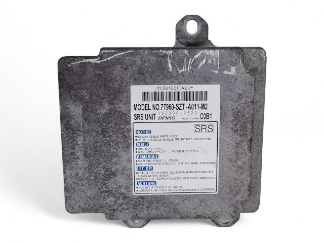 Honda CR-Z CRZ 11 SRS Unit Air Module Computer Bag, 77960-SZT-A01, E035, OEM, 2011