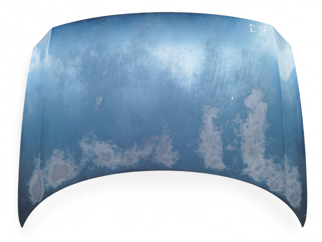 Honda CR-Z CRZ 11-16 Engine Hood Assembly Blue, 60100-SZT-G90ZZ, E035, OEM, 2011, 2012, 2013, 2014, 2015, 2016