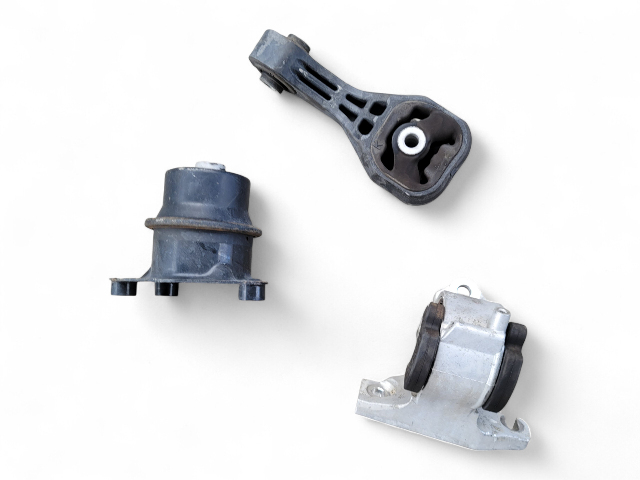 Honda CR-Z CRZ 11-16 Rod Torque, Transmission Mount Set(3), 50850-SZT-E01, 50822-SZT-003, E035, OEM, 2011, 2012, 2013, 2014, 2015, 2016