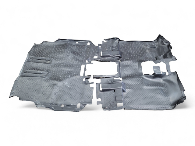 Honda Element 09-11 Interior Floor Carpet Covering Front/Rear Rubber Black, E036, OEM, 2009, 2010, 2011