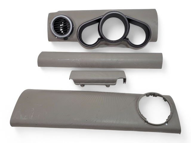 Honda Element 09-11 Instrument Speedometer Bezel Panel Trim Set(4), 77106-SCV-A02ZE, E036, OEM, 2009, 2010, 2011