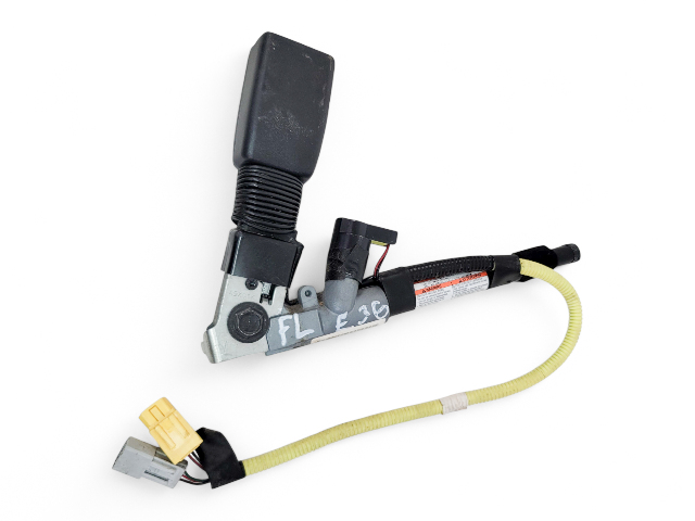 Honda Element 07-11 EX Seat Belt Buckle Left/Driver Black 04816-SCV-L00ZA, E036, OEM, 2007, 2008, 2009, 2010, 2011