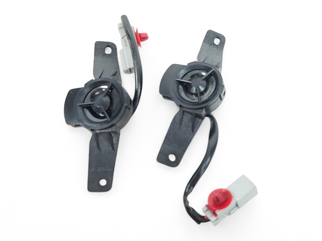 Honda Element 03-11 Front Right/Left Tweeter Speaker Set 39120-SCV-A11, E036, OEM, 2003, 2004, 2005, 2006, 2007, 2008, 2009, 2010, 2011