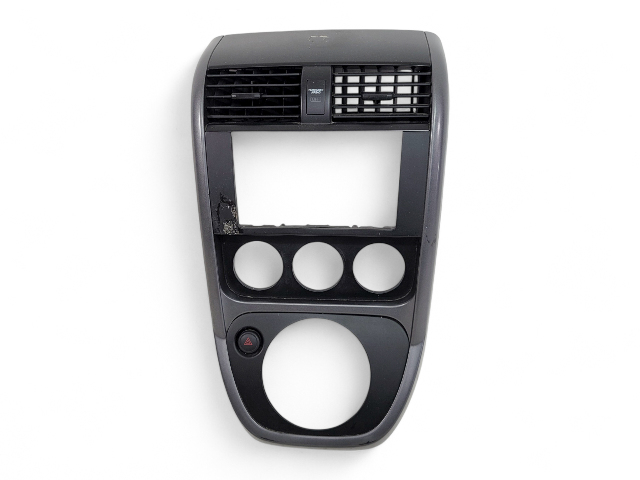 Honda Element 07-11 Center Dash AC Vent Panel Radio Bezel 77252-SCV-A04ZA, E036, OEM, 2007, 2008, 2009, 2010, 2011
