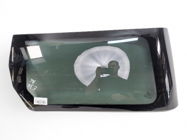 Honda Element 07-11 Quarter Glass Window Rear Left/Driver, 73560-SCV-A01, E036, OEM, 2007, 2008, 2009, 2010, 2011