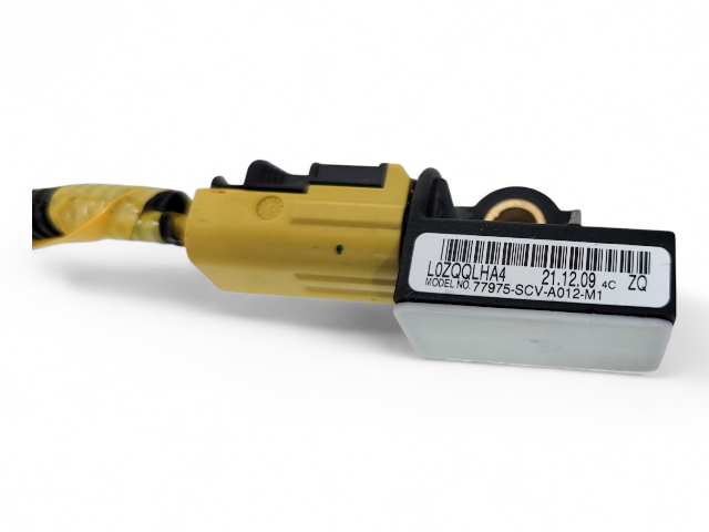 Honda Element 07-11 SRS Satellite Safing Sensor (Denso) 77975-SCV-A01, E036, OEM, 2007, 2008, 2009, 2010, 2011