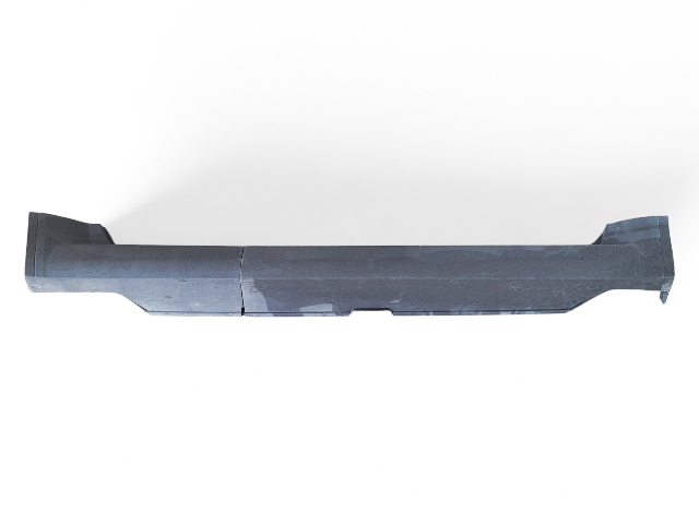 Honda Element 09-11 Rocker Panel Molding Right/Passenger Front/Rear Textured, E036, OEM, 2009, 2010, 2011