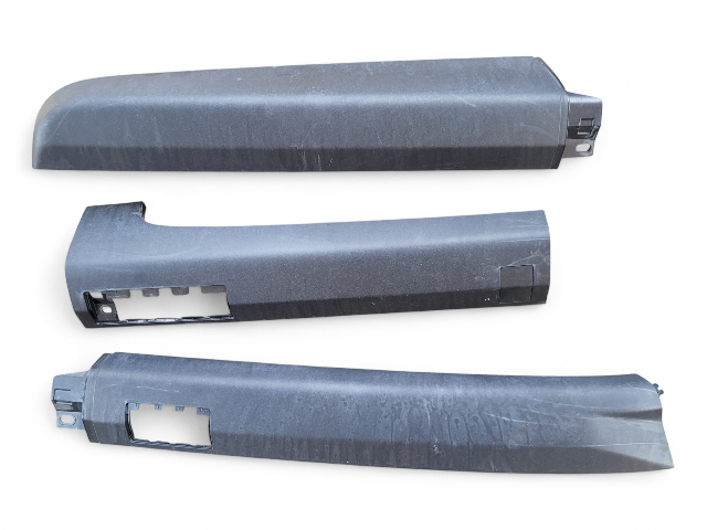 Honda Element 05-11 Roof Panel Molding Left/Driver Set of 3 Black, E036, OEM, 2005, 2006, 2007, 2008, 2009, 2010, 2011