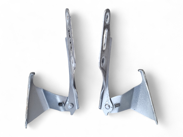 Honda Element 03-11 Hood Hinges Left/Right Grey Set, E036, OEM, 2003, 2004, 2005, 2006, 2007, 2008, 2009, 2010, 2011