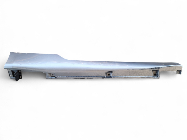 Honda CR-Z CRZ 11-12 Rocker Panel Molding Right/Pass Silver, 71800-SZT-G01ZD, E037, OEM, 2011, 2012