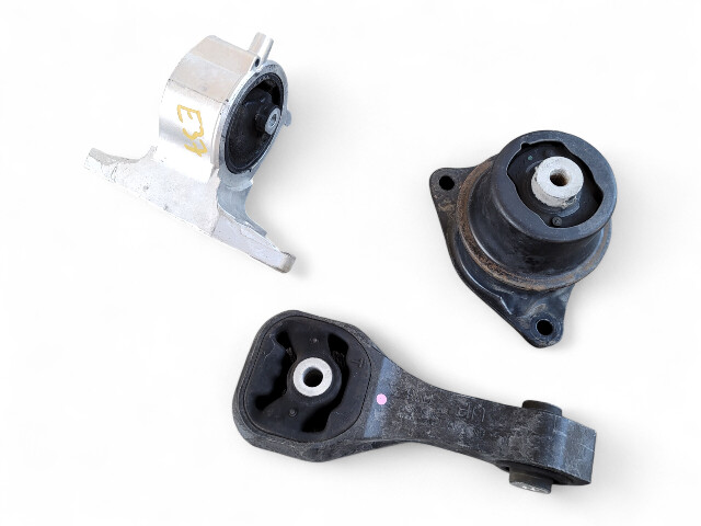 Honda CR-Z CRZ 11-16 Rod Torque, Transmission Mount Set(3), 50850-SZT-E01, 50822-SZT-003, E037, OEM, 2011, 2012, 2013, 2014, 2015, 2016