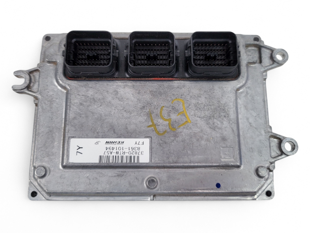 Honda CR-Z CRZ 11-12 Engine Control Unit Computer ECU AT 37820-RTW-A58, E037, OEM, 2011 2012