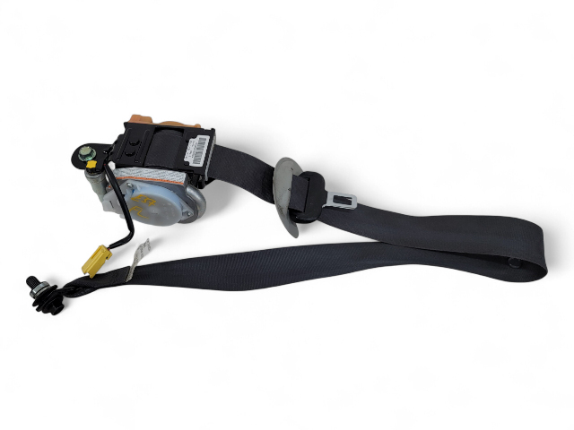 Honda CR-Z CRZ 12-16 Seat Belt Front Left/Driver Dark Gray 04818-SZT-A01ZC, E037, OEM, 2012, 2013, 2014, 2015, 2016