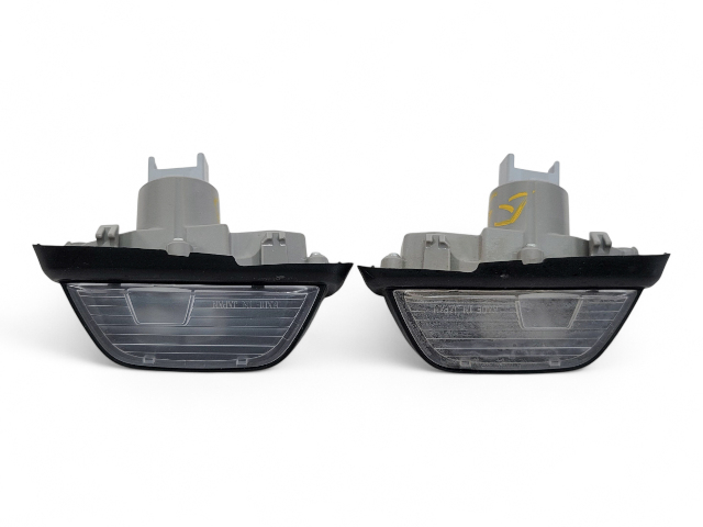 Honda CR-Z CRZ 11-16 Rear Interior Seat Tray Light Lamp Set (2), E037, OEM, 2011, 2012, 2013, 2014, 2015, 2016