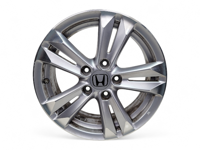 Honda CR-Z CRZ 11-12 Alloy Wheel 10 Spoke 16x6, #2, 42700-SZT-A91, E037, OEM, 2011, 2012