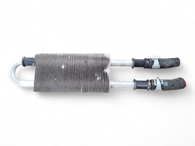Nissan 370Z 10-20 Power Steering Oil Cooler w/Pipes 49790-JU40A, E038, OEM, 2010, 2011, 2012, 2013, 2014, 2015, 2016, 2017, 2018, 2019, 2020
