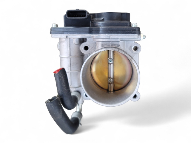 Nissan 370Z 09-20 Throttle Body Unit Right/Passenger 16119-JK20B, E038, OEM, 2009, 2010, 2011, 2012, 2013, 2014, 2015, 2016, 2017, 2018, 2019, 2020