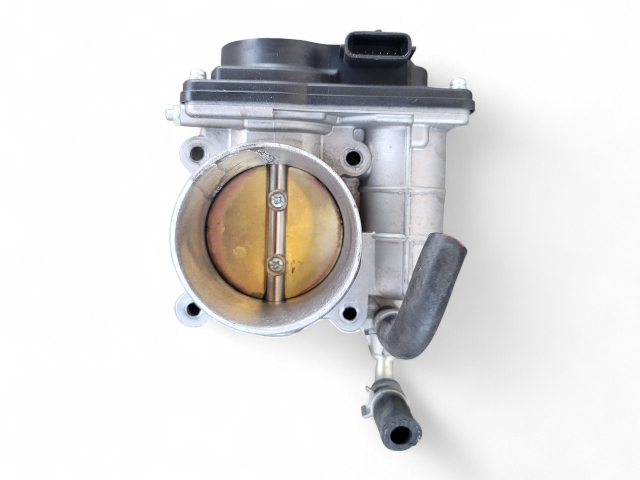 Nissan 370Z 09-20 Throttle Body Unit Left/Driver 16119-JK20C, E038, OEM, 2009, 2010, 2011, 2012, 2013, 2014, 2015, 2016, 2017, 2018, 2019, 2020