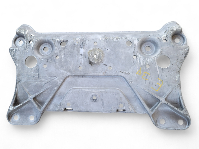 Nissan 370Z 10-20 Front Sub Frame Crossmember Stay Skid Plate Cover 54465-1EA1B, E038, OEM, 2010, 2011, 2012, 2013, 2014, 2015, 2016, 2017, 2018, 2019, 2020