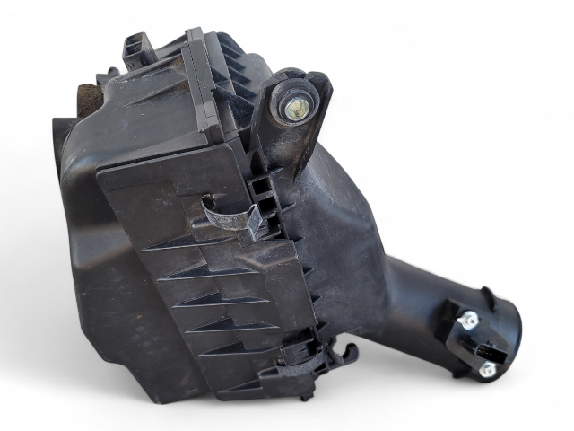 Nissan 370Z 09-20 Left Air Cleaner Body Intake Duct 16500-EV11B, E038, OEM, 2009, 2010, 2011, 2012, 2013, 2014, 2015, 2016, 2017, 2018, 2019, 2020