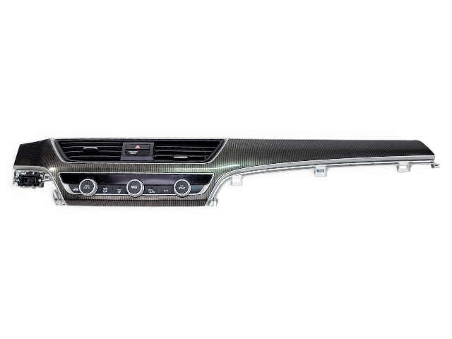 Honda Accord 18-22 Hybrid A/C Heater Climate Control w/Center Vent, Bezel 79610-TVA-A51ZA, E039, OEM, 2018, 2019, 2020, 2021, 2022