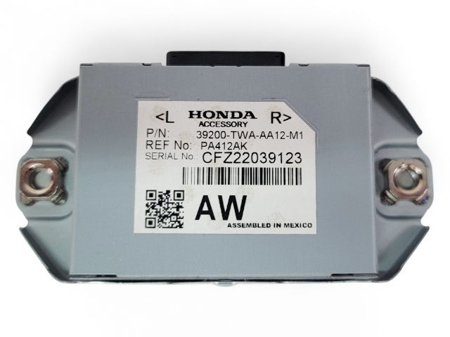 Honda Accord 18-22 Active Noise Control Unit 39200-TWA-AA1, E039, OEM, 2018, 2019, 2020, 2021, 2022
