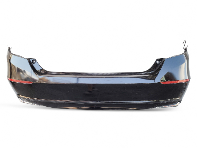 Honda Accord 21-22 Rear Bumper Cover Assembly Black, 04715-TVA-F10ZZ, E039, OEM, 2021, 2022