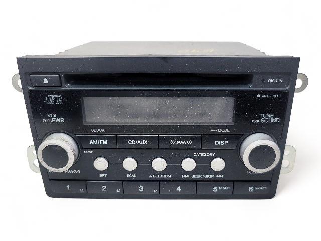 Honda Element 07-11 CD Player Radio AUX Audio Control 39100-SCV-306, E040, OEM, 2007, 2008, 2009, 2010, 2011