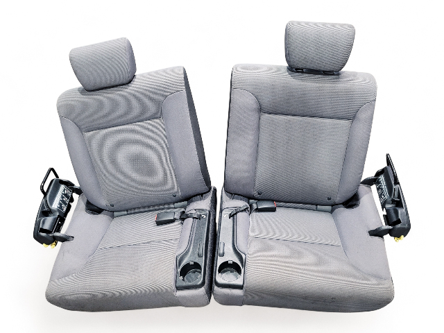 Honda Element 07-08 Rear Seat Set Right/Left Side Grey Cloth 82531-SCV-L01ZC, E040, OEM, 2007, 2008