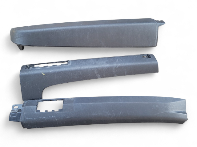 Honda Element 05-11 Roof Panel Molding Right/Passenger Set of 3 Black 75210-SCV-A01ZC, E041, OEM, 2005, 2006, 2007, 2008, 2009, 2010, 2011
