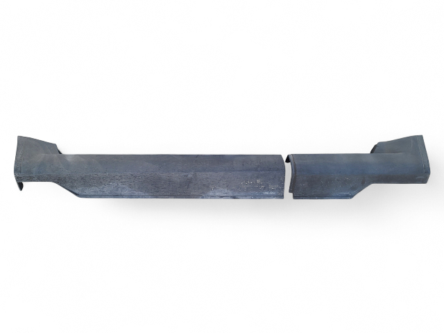 Honda Element 09-11 Rocker Panel Molding Front/Rear/Left Textured, 71950-SCV-A50ZA, E041, OEM, 2009, 2010, 2011