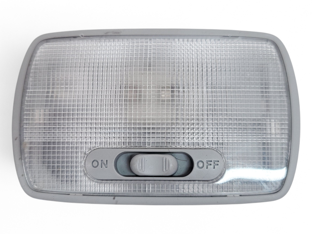 Honda Element 09-11 Rear Center & Rear Roof Interior Map Light Lamp Tan 34252-S5A-003ZA, E041, OEM, 2009, 2010, 2011