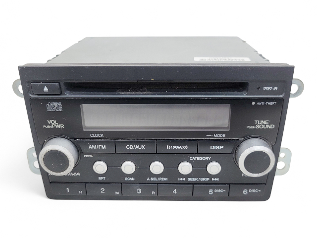 Honda Element 07-11 CD Player Radio AUX Audio Control 39100-SCV-306, E041, OEM, 2007, 2008, 2009, 2010, 2011