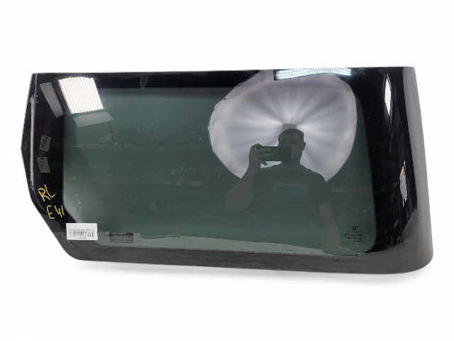 Honda Element 07-11 Quarter Glass Window Rear Left/Driver, 73560-SCV-A01, E041, OEM, 2007, 2008, 2009, 2010, 2011
