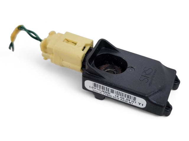 Honda Element 09-11 EX SRS Front Impact Crash Sensor 77950-SCV-A03, E041, OEM, 2009, 2010, 2011
