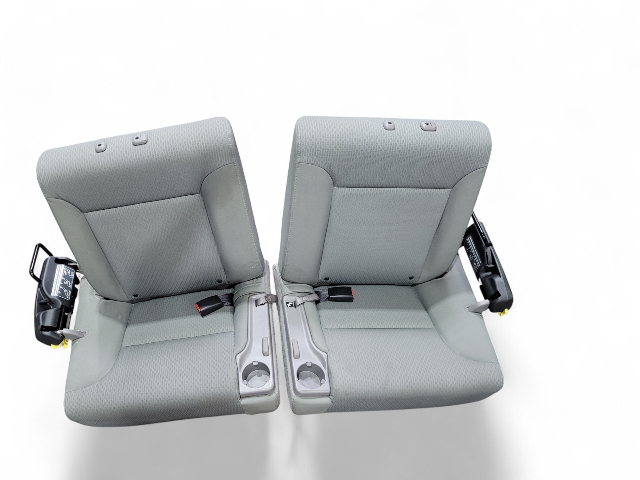 Honda Element 09-11 EX Rear Seat Right/Left Side Cloth Set Grey, E041, OEM, 2009, 2010, 2011