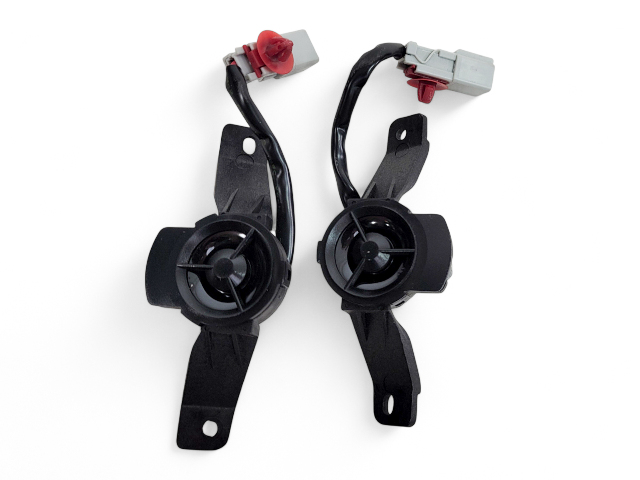Honda Element 03-11 Front Right/Left Tweeter Speaker Set 39120-SCV-A11, E041, OEM, 2003, 2004, 2005, 2006, 2007, 2008, 2009, 2010, 2011