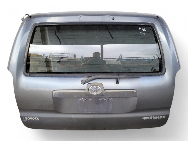 Toyota 4Runner 03-09 Liftgate Lift Gate Deck Lid Trunk Factory, Gray, 67005-35310, E042, OEM, 2003, 2004, 2005, 2006, 2007, 2008, 2009