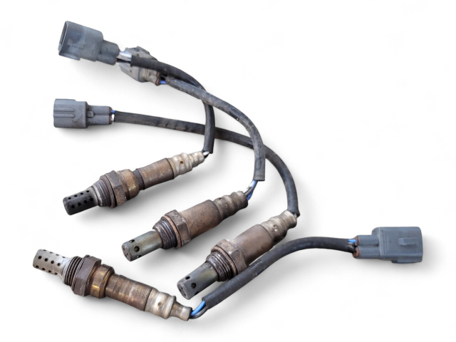 Toyota 4Runner 03-05 Emission System O2 Sensor Oxygen Set (4) 89465-60150, E042, OEM, 2003, 2004, 2005