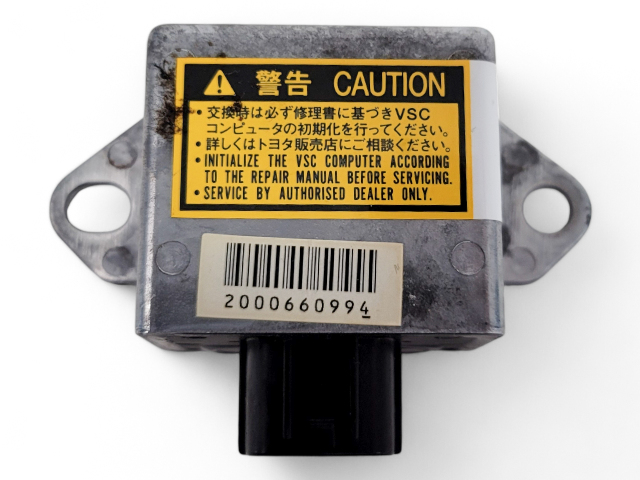 Toyota 4Runner 03-05 YAW Rate Sensor Stability Control 89183-60010, E042, OEM, 2003, 2004, 2005