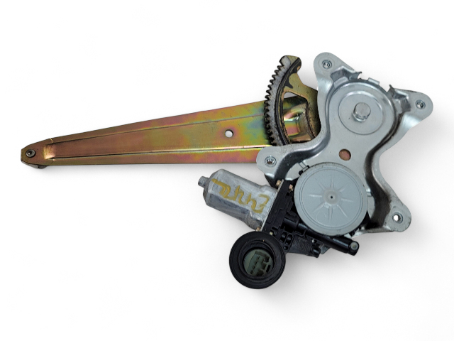 Toyota 4Runner 03-09 Window Regulator w/Motor Rear Left 69804-35080, E042, OEM, 2003, 2004, 2005, 2006, 2007, 2008, 2009