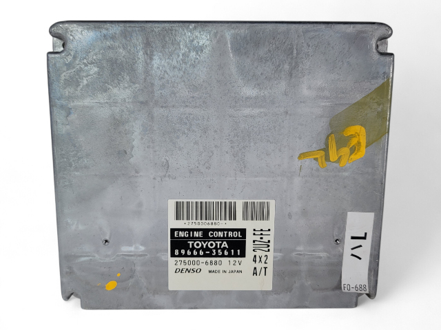 Toyota 4Runner 03-04 ECU Engine Control Unit Module Computer  89661-35A03, E042, OEM, 2003, 2004