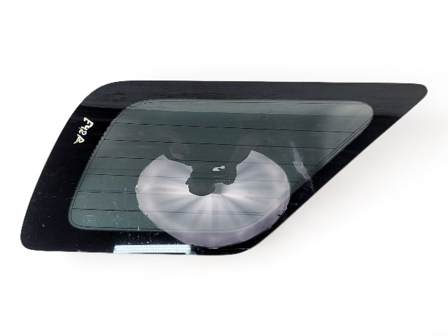 Toyota 4Runner 03-09 Quarter Glass Window Rear Right Passenger 62730-35120, E042, OEM, 2003, 2004, 2005, 2006, 2007, 2008, 2009
