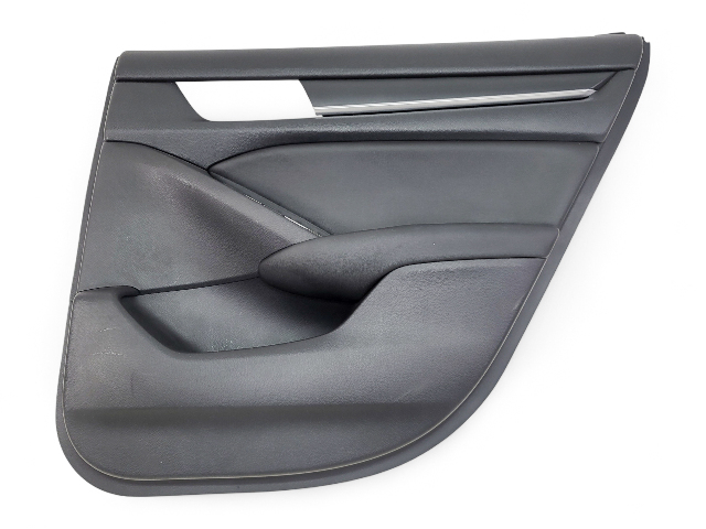 Honda Accord 19-22 Rear Door Panel Trim Right/Passenger, Black, 83700-TVA-A21ZA, E043, OEM, 2019, 2020, 2021, 2022