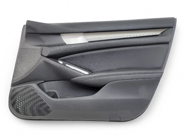 Honda Accord 19 Sport Sedan Front Door Panel Trim Right/Passenger Black, 83503-TVA-A41ZA, E043, OEM, 2019