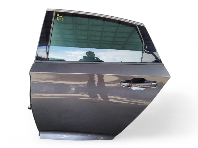 Honda Accord 18-22 Rear Door Assy Left Side Metallic, 67550-TVA-325ZZ, E043, OEM, 2018, 2019, 2020, 2021, 2022