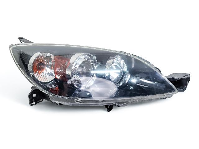 Mazda 3 Speed 04-09 Head Light Lamp Right/Passenger's Side BN8F-51-0K0E, E044, OEM, 2004, 2005, 2006, 2007, 2008, 2009